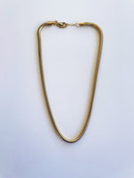 Woven Gold Chain Necklace